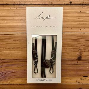 LaCoqueFrançaise Plain Nae Cord Black. NWT.